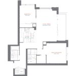 Pinnacle Toronto East - Residence 04 - West Tower Floorplan