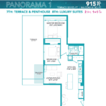Rise at Lakeshore Condos - Panorama 1 - Floorplan