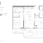 The ANX Condos - Modern Suite 730C - Floorplan