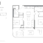 The ANX Condos - Modern Suite 730D - Floorplan