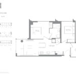The ANX Condos - Modern Suite 740 - Floorplan
