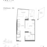 Tretti Condos - B4 - Floorplan