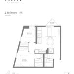 Tretti Condos - E5 - Floorplan