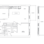 St. Clair Village Condos - Suite 406 - Floorplan