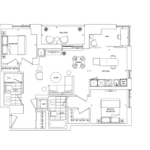 St. Clair Village Condos - Suite 303 - Floorplan