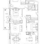 St. Clair Village Condos - Suite 707 - Floorplan