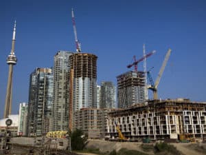 Condos in toronto. The construction of new homes in Canada