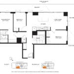 Wesley Tower at Daniels City Centre - The Cashmere - Floorplans