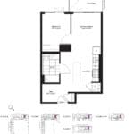 Wesley Tower at Daniels City Centre - The Cayhill - Floorplans