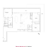 859 West Queensway - Three Bedroom - 1142 Floorplan