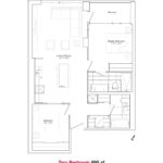 859 West Queensway - Two Bedroom - 895 Floorplan