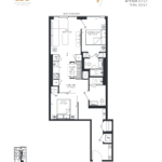 55C Condos - Suite 04B - Floorplan