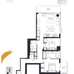 55C Condos - Suite 06D - Floorplan