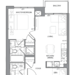 609 Avenue Road Condos - Suite 1A+D - Floorplan