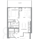 609 Avenue Road Condos - Suite 2A - Floorplan