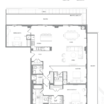 609 Avenue Road Condos - Suite 3J - Floorplan