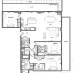 609 Avenue Road Condos - Suite 3N - Floorplan