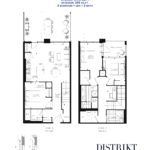 Distrikt Trailside Condos - DT1476 - Floorplan