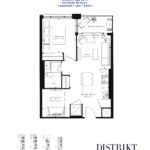 Distrikt Trailside Condos - DT582 - Floorplan