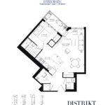 Distrikt Trailside Condos - DT737 - Floorplan