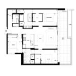 The Lookout Condominiums - 401 - Floorplan