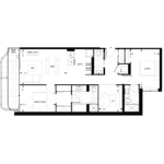 The Lookout Condominiums - 602 - Floorplan