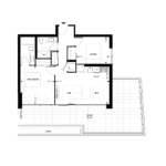 The Lookout Condominiums - 605 - Floorplan