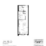 Junction House - 1B-D - Floorplan