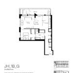 Junction House - 1B-G - Floorplan