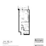 Junction House - 1B-H - Floorplan