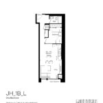 Junction House - 1B-L - Floorplan