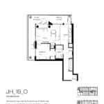 Junction House - 1B-O - Floorplan