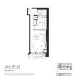 Junction House - 1B-Q - Floorplan