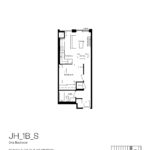Junction House - 1B-S - Floorplan