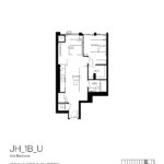 Junction House - 1B-U - Floorplan