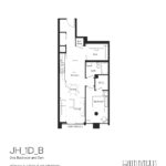 Junction House - 1D-B - Floorplan