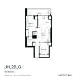 Junction House - 2B-G - Floorplan