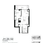 Junction House - 2B-G2 - Floorplan