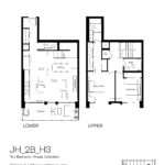 Junction House - 2B-H3 - Floorplan