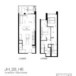 Junction House - 2B-H5 - Floorplan