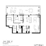 Junction House - 2B-Y - Floorplan