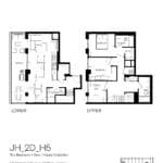 Junction House - 2D-H5 - Floorplan