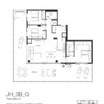 Junction House - 3B-G - Floorplan