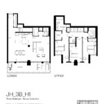 Junction House - 3B-H1 - Floorplan