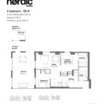 Nordic Condos - E8-B - Floorplan