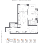 Southside Condos - The Central 764 - Floorplan