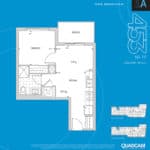 The 2800 Condos - Suite 1A - Floorplan