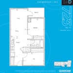 The 2800 Condos - Suite 1+D - Floorplan