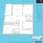 The 2800 Condos - Suite 2+E - Floorplan