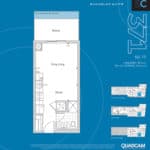 The 2800 Condos - Suite SC - Floorplan